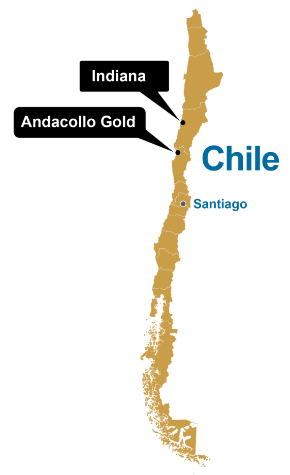 Chile Projects Map